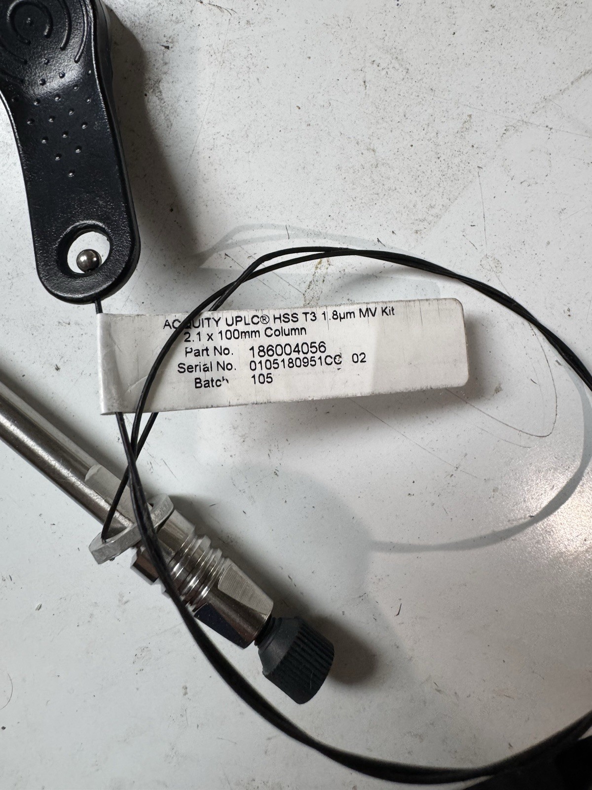 HPLC COLUMN ACQUITY UPLC HSS T3 1.8um 2.1 x 100mm Used, PN 186004056