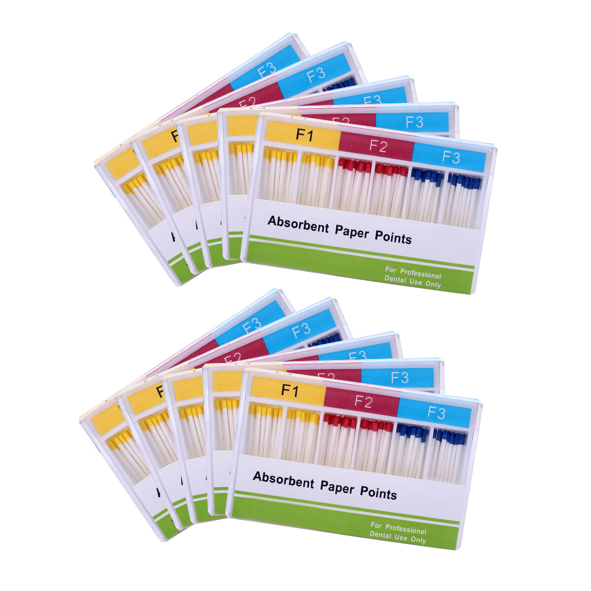 AZDENT Dental Endo Absorbent Paper Points/Gutta Percha Points Taper F1 F2 F3