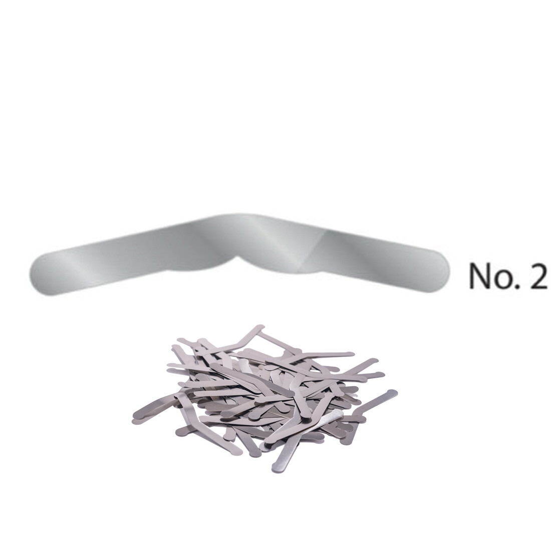144X EASYINSMILE Dental Tofflemire Stainless Steel Matrix Bands0.015’0.04mm #1-4