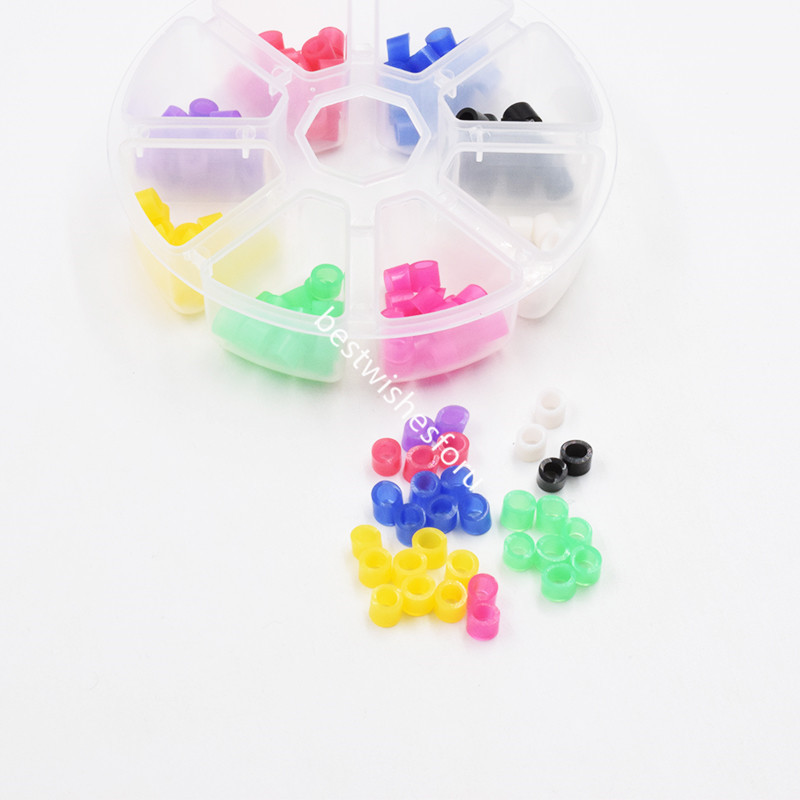 160 Pc Dental Instrument Code Ring Autoclavable 135ºC Hygienist Silicone 8 Color