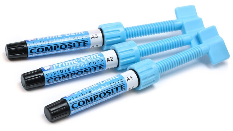 Prime Dent Light Cure Nano Hybrid Composite Dental Resin – 4.5 g All Shades