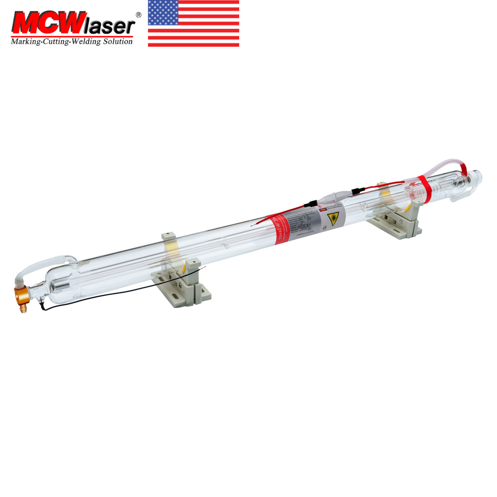 New 80W-100W CO2 Laser Tube 125cm For CO2 Laser Engraving Cutting US Stock