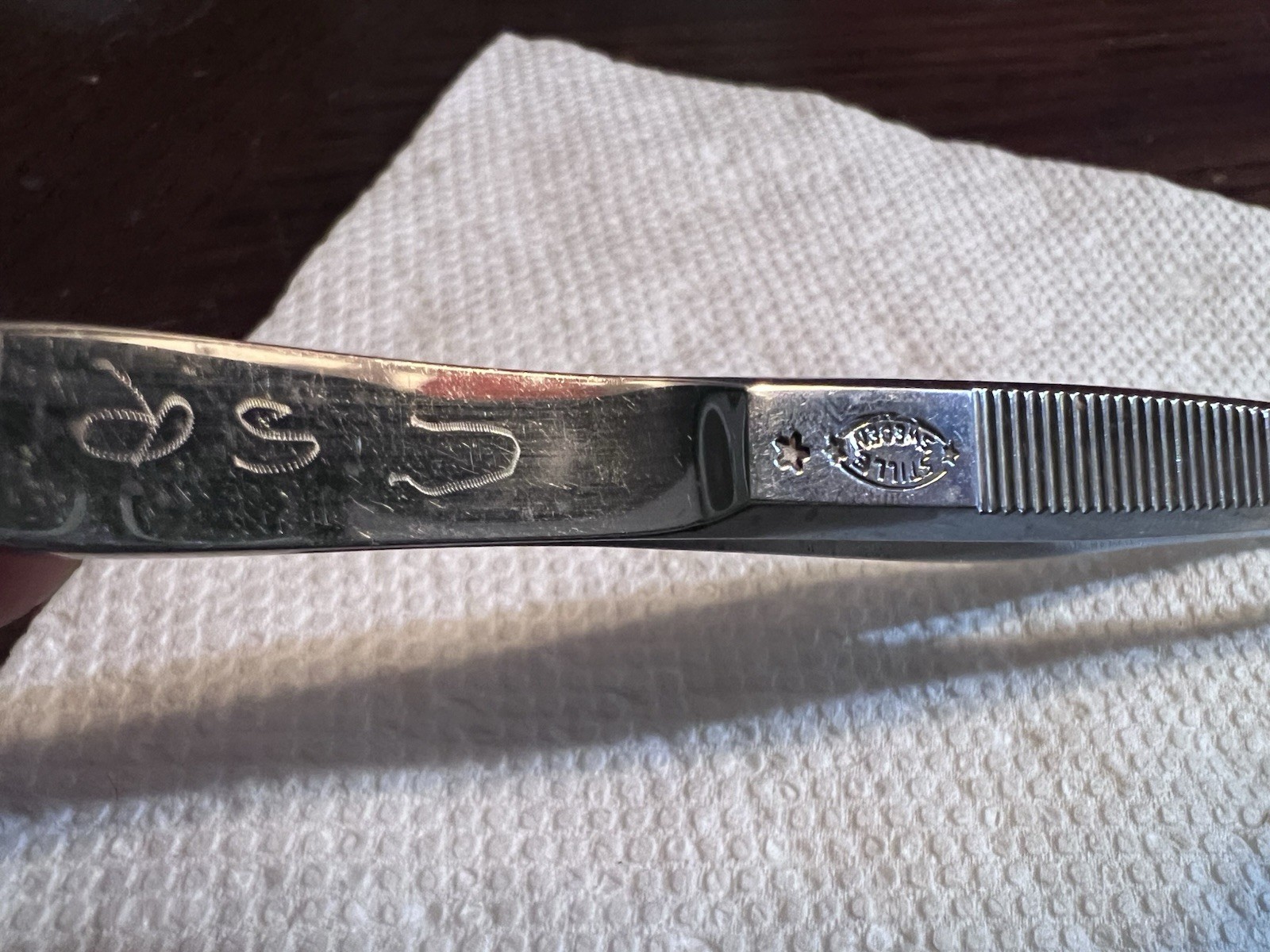 Stille STAR Tissue Forceps Sweden Vintage Surgical Dressing Knitting Tools