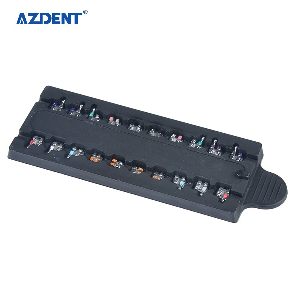 AZDENT Dental Ortho Monoblock Brackets Braces Mini Roth .018 Hooks 3-4-5