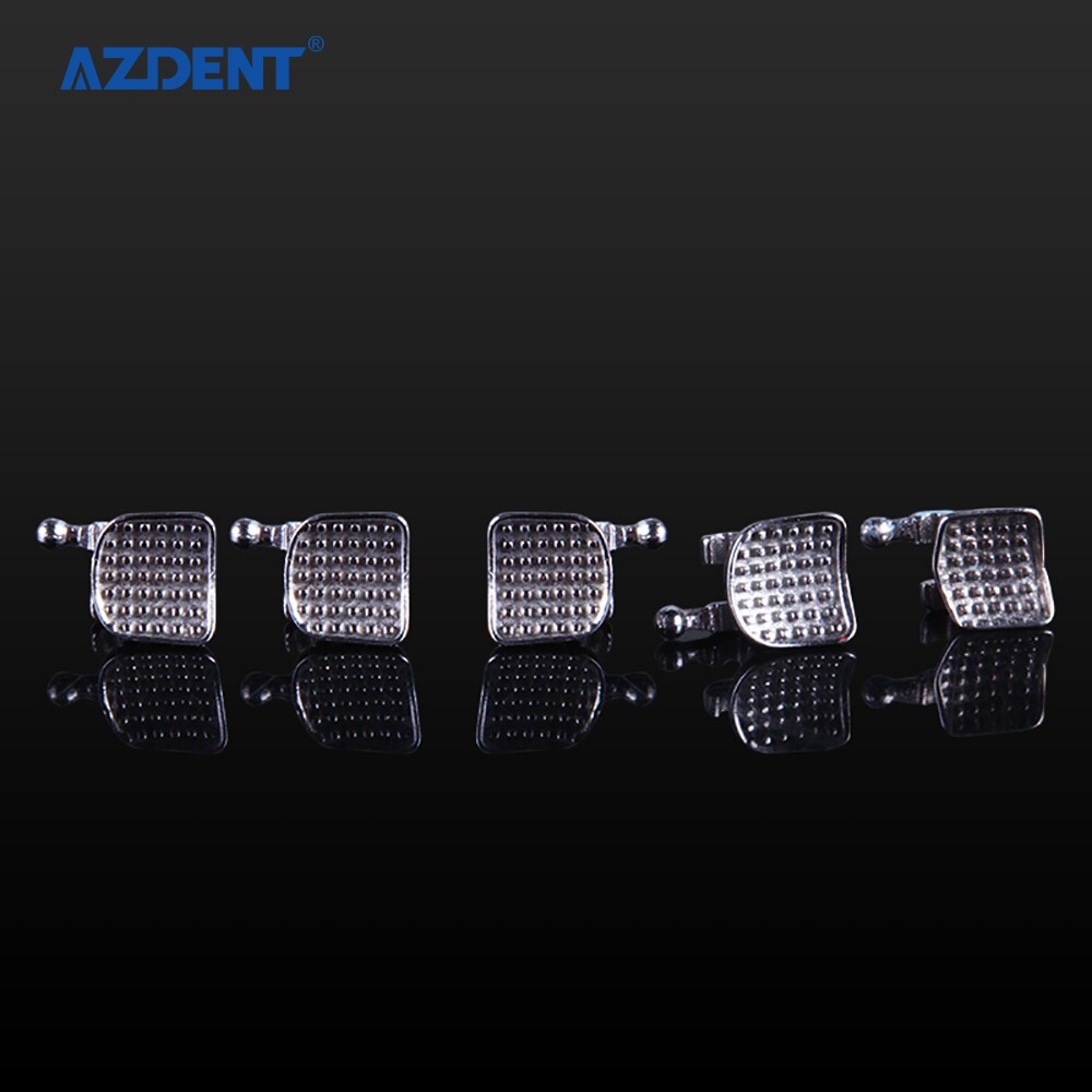 AZDENT Dental Ortho Monoblock Brackets Braces Mini Roth .018 Hooks 3-4-5