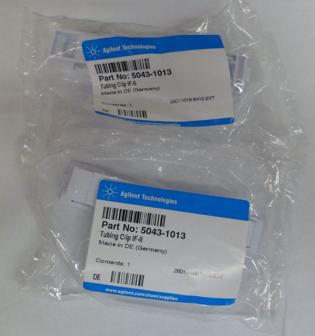 Agilent P/N 5043-1013 Tubing Clip IF-II Lot of 2