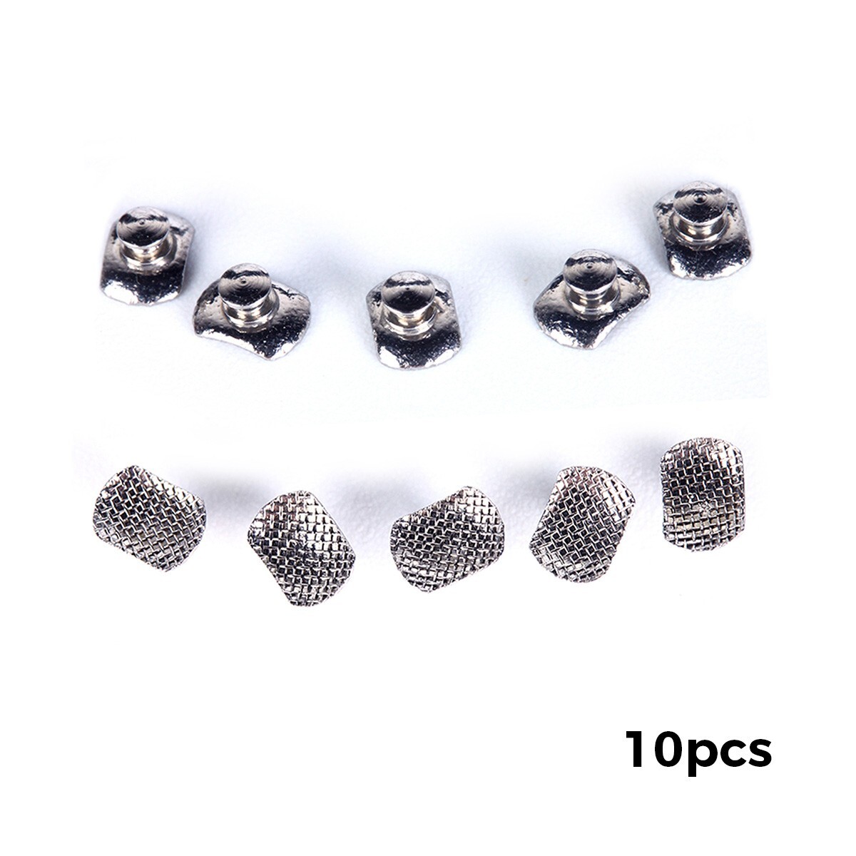 AZDENT Dental Orthodontic Lingual Buttons Bondable Round /Rectangular Base