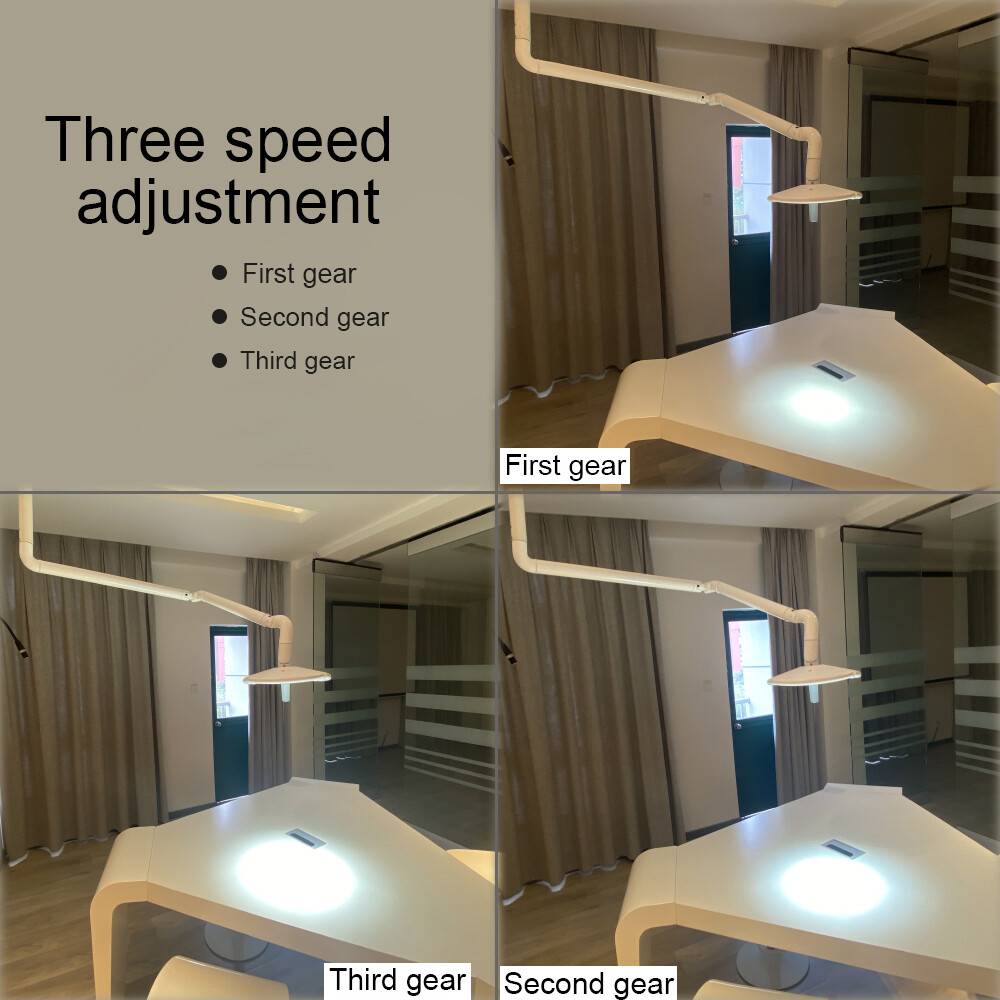 36W Ceiling-Mounted Dental Shadowless LED Exam Light Surgery ENT Operation Lamp