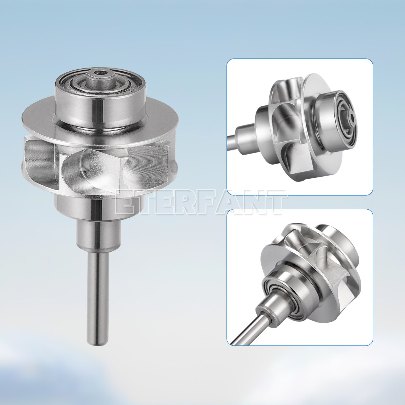 ENTERFANT Dental Turbine Cartridge Rotor Autochuck For Fast Speed Handpiece