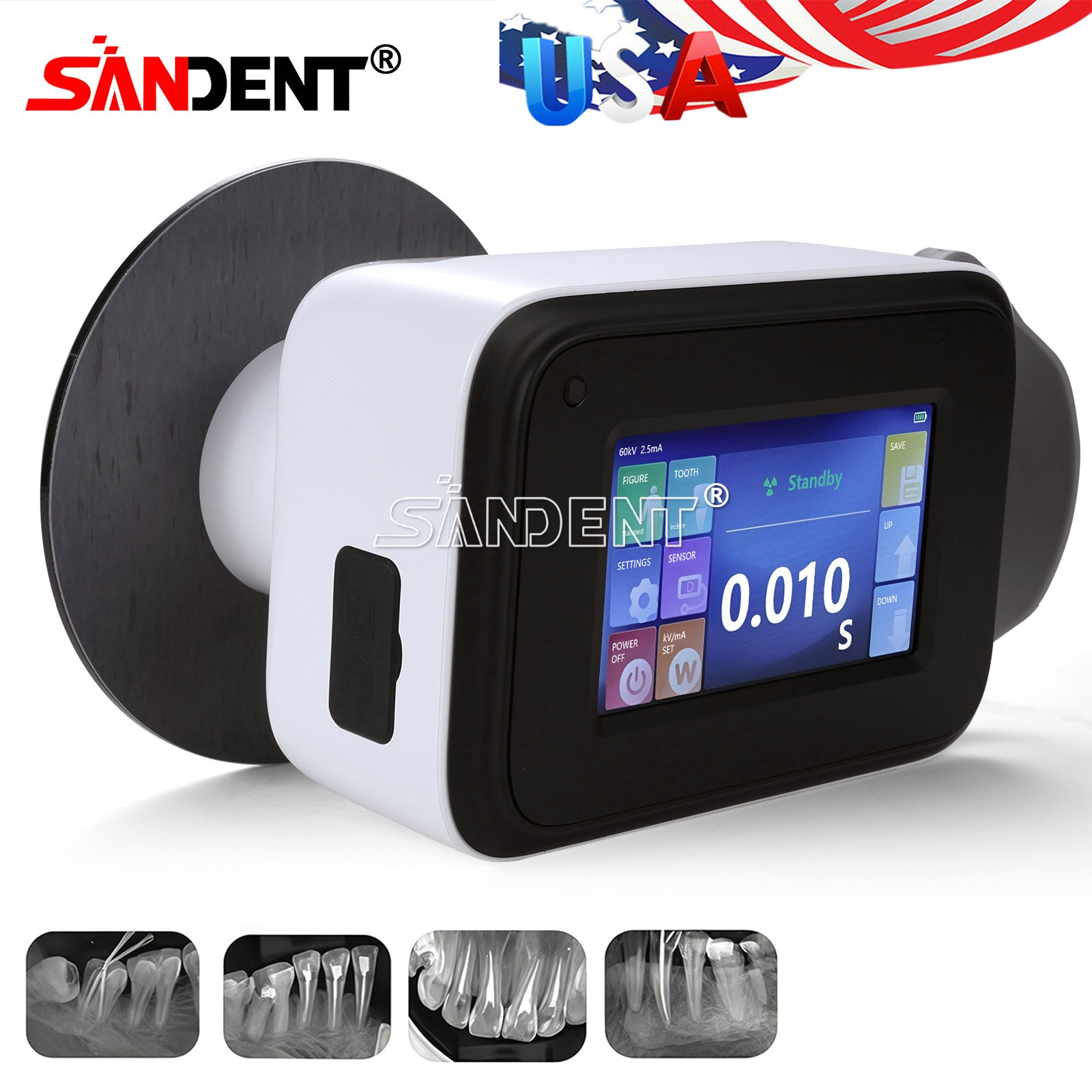 Fit EMS Cavitron Dental Ultrasonic Piezo Scaler LED Handpiece 2*Bottles Tips USA