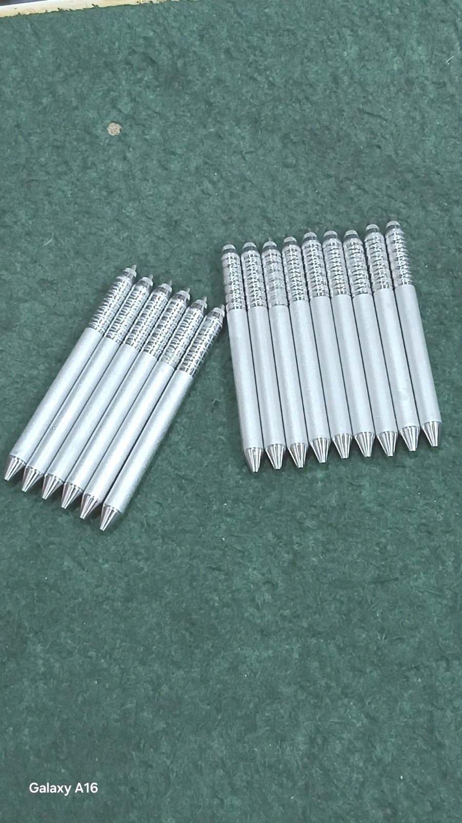 Lot of 15 Pcs Hu-Friedy MH6 Handle With Single Side Dental Mirror Complete Set