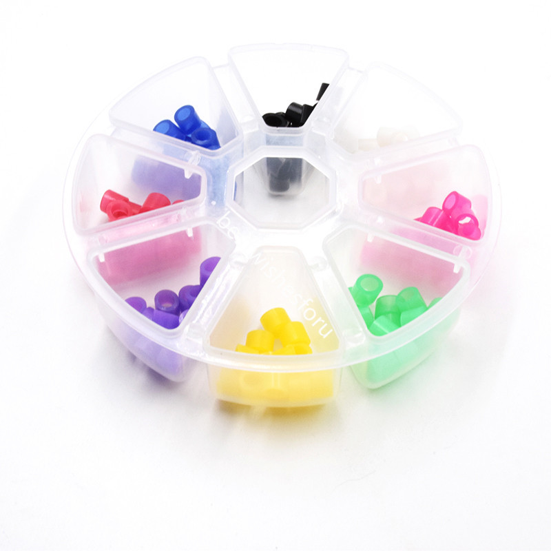 160 Pc Dental Instrument Code Ring Autoclavable 135ºC Hygienist Silicone 8 Color