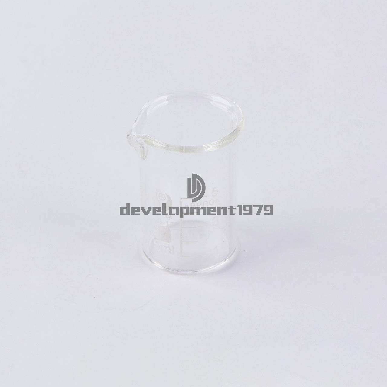 10Pcs 5mL Chemistry GG17 Laboratory Beaker, Borosilicate Glass Beaker New