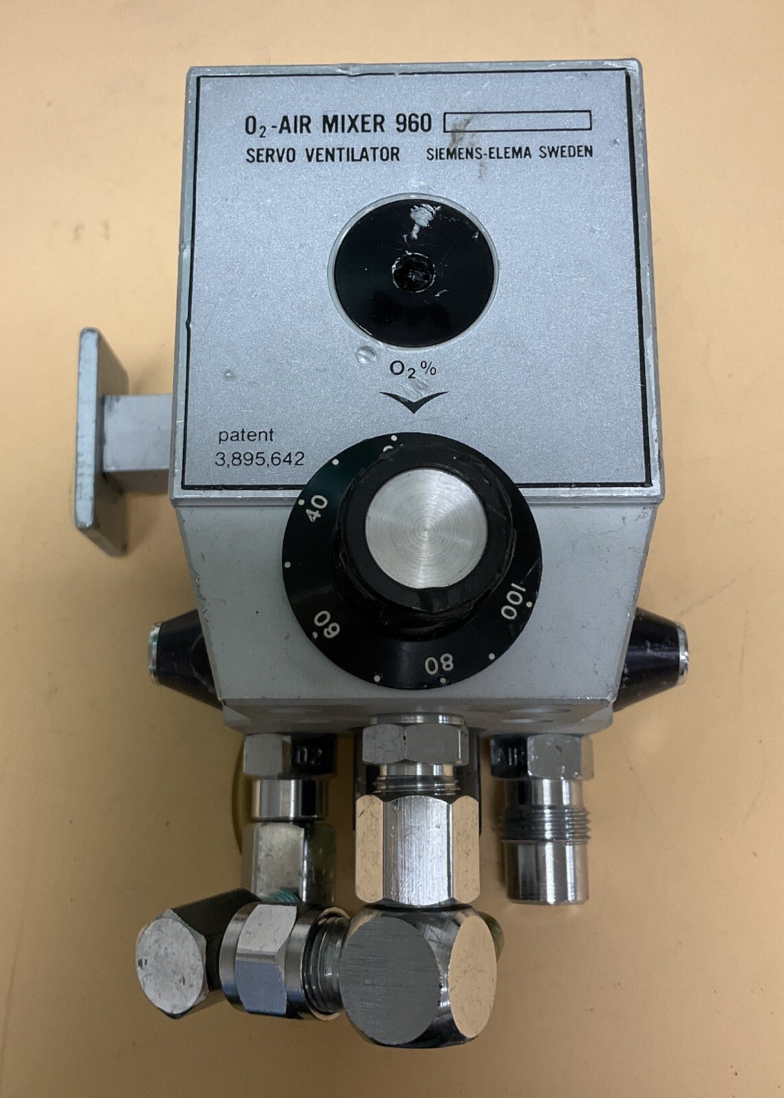 Siemens-Elema Sweden O2-Air Mixer 960 Servo Ventilator