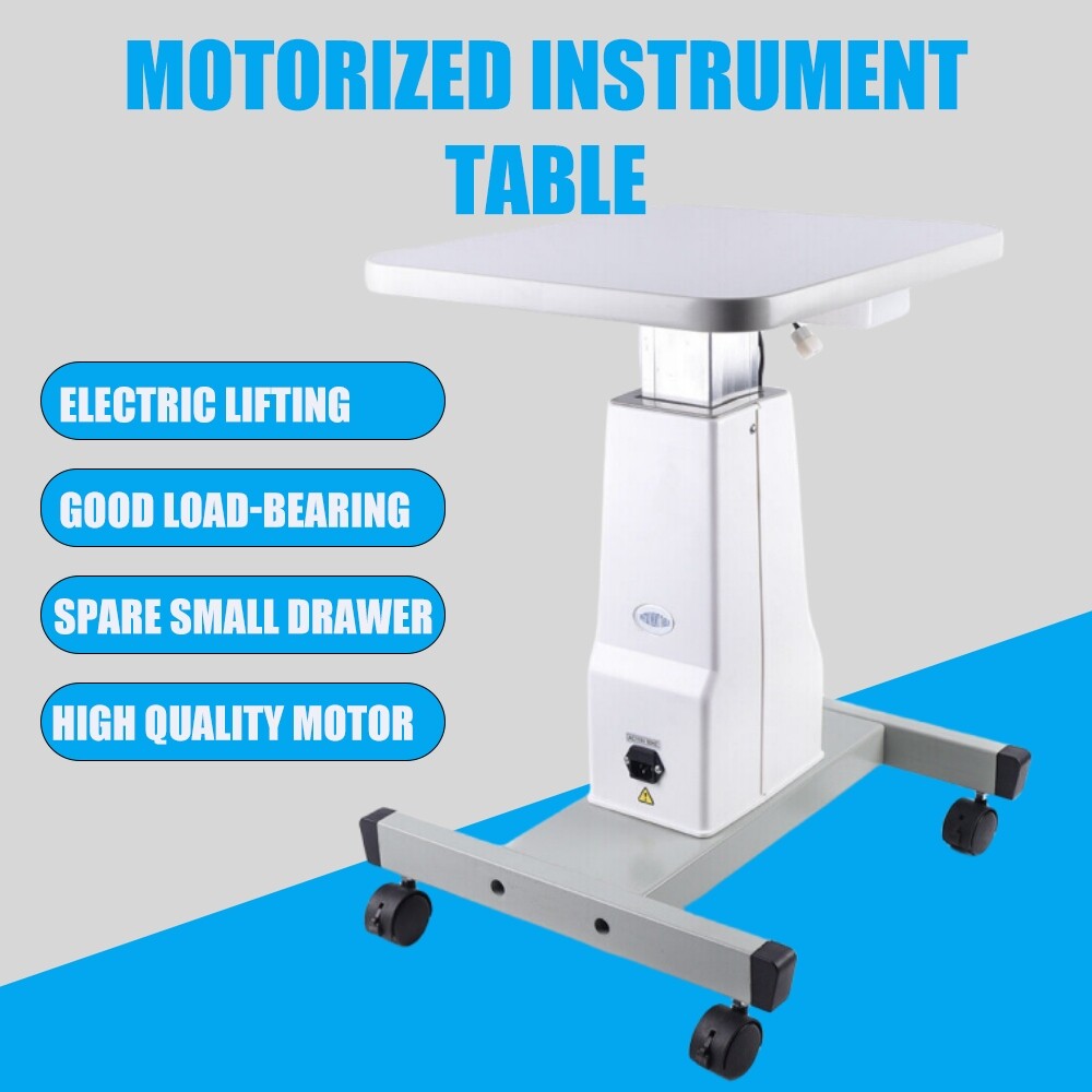 Motorized Instrument Table Adjustable Height For Ophthalmic Diagnostic Slit Lamp