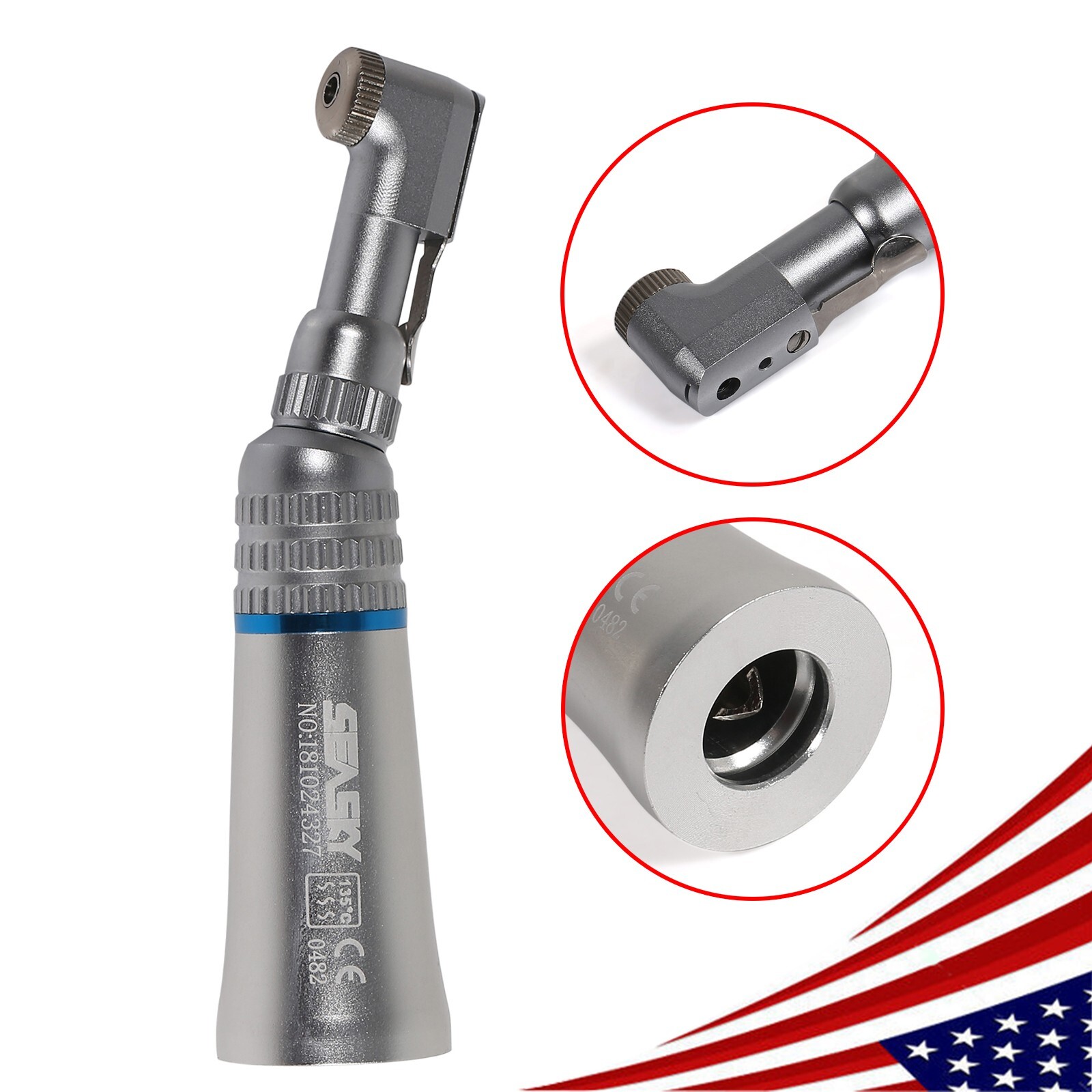 Dental 20:1 Reduction Implant Surgical Contra Angle Handpiece Push Fit NSK STG