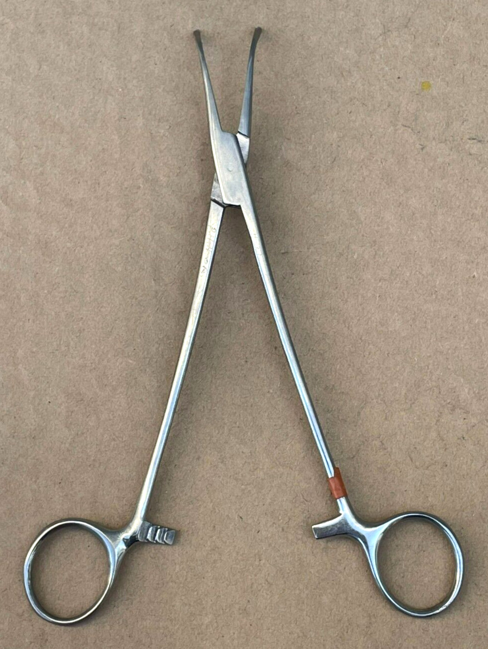 Unbranded Vaginal Forceps Curved Stainless Steel