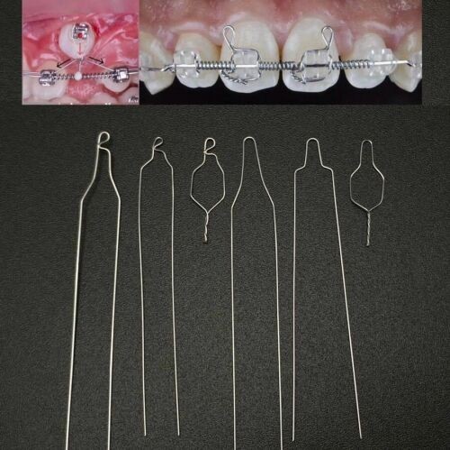 Dental Orthodontic SS Wires Kobayashi Preformed Ligature Wire Long/Short/Twisted