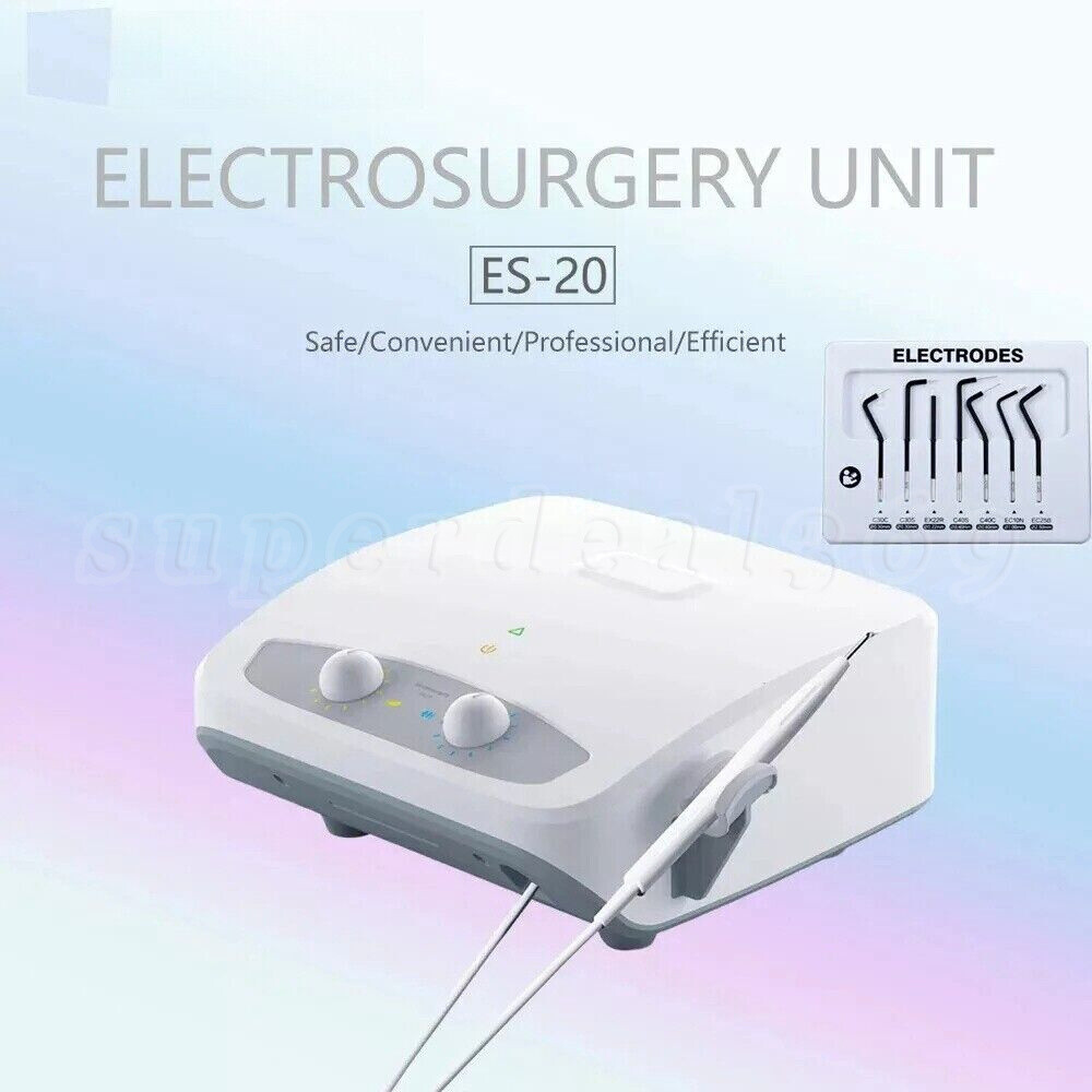 ES-20 Dental ELECTROSURGERY UNIT WITH 7 Nano Silver ELECTRODES 110V/220V