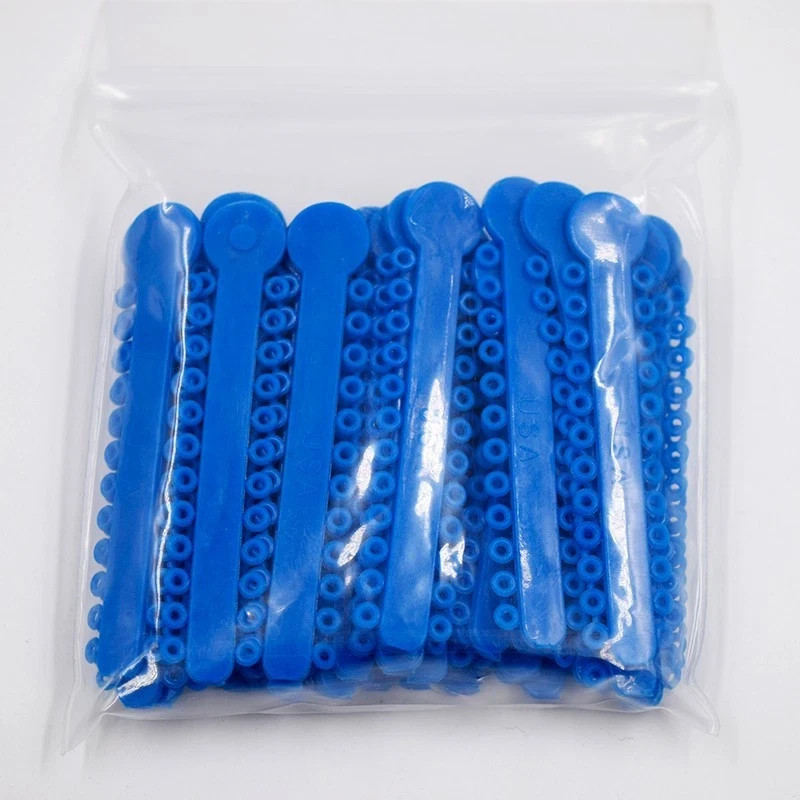44 Colors Orthodontic Dental Elastic Ligature Ties Rubber Ortho Braces Bands