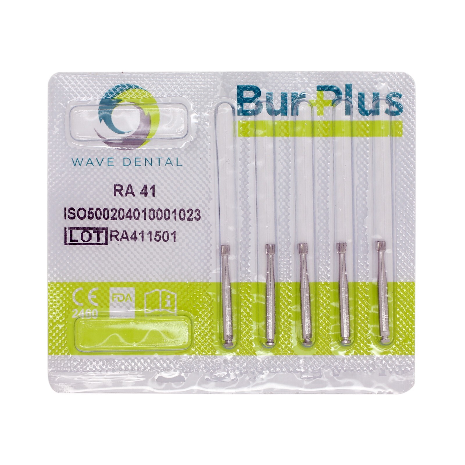 WAVE Dental Latch Carbide Burs Inverted Cone RA 41 for Slow Speed Contra Angle