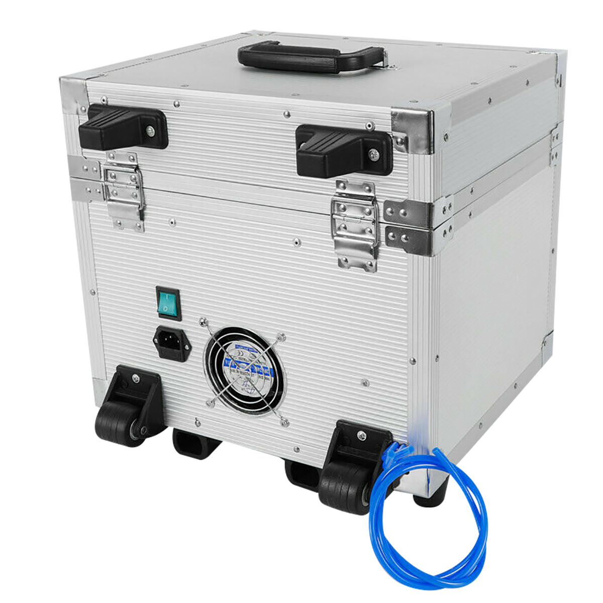 Dental Mobile Delivery Unit Rolling Box Air Compressor Suction+4 Holes 360W USA