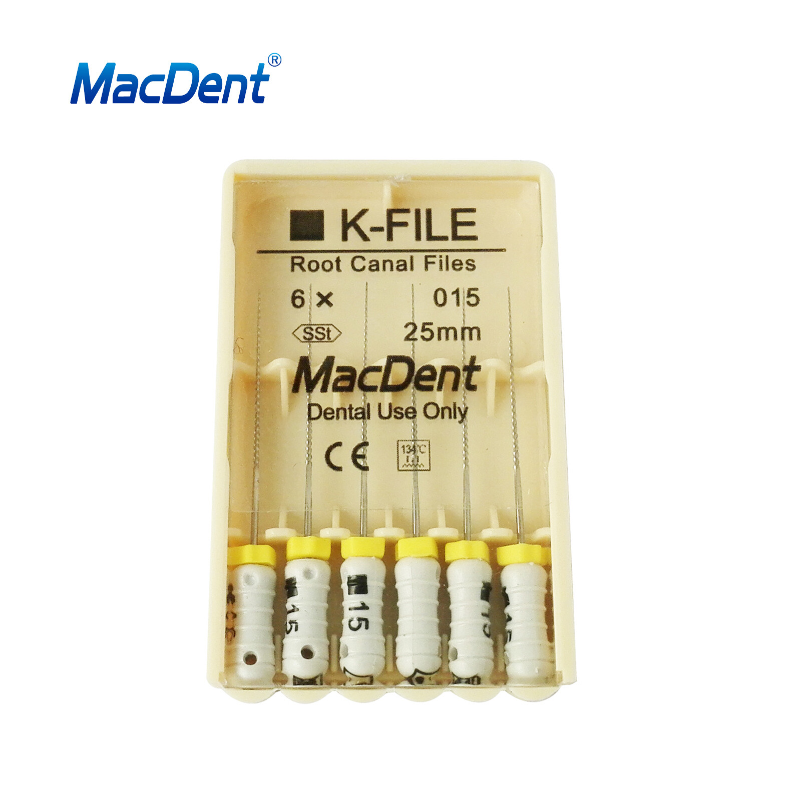 10 Packs Dental Endo Root Canal Files Hand Use K-Files Stainless Steel 21mm/25mm