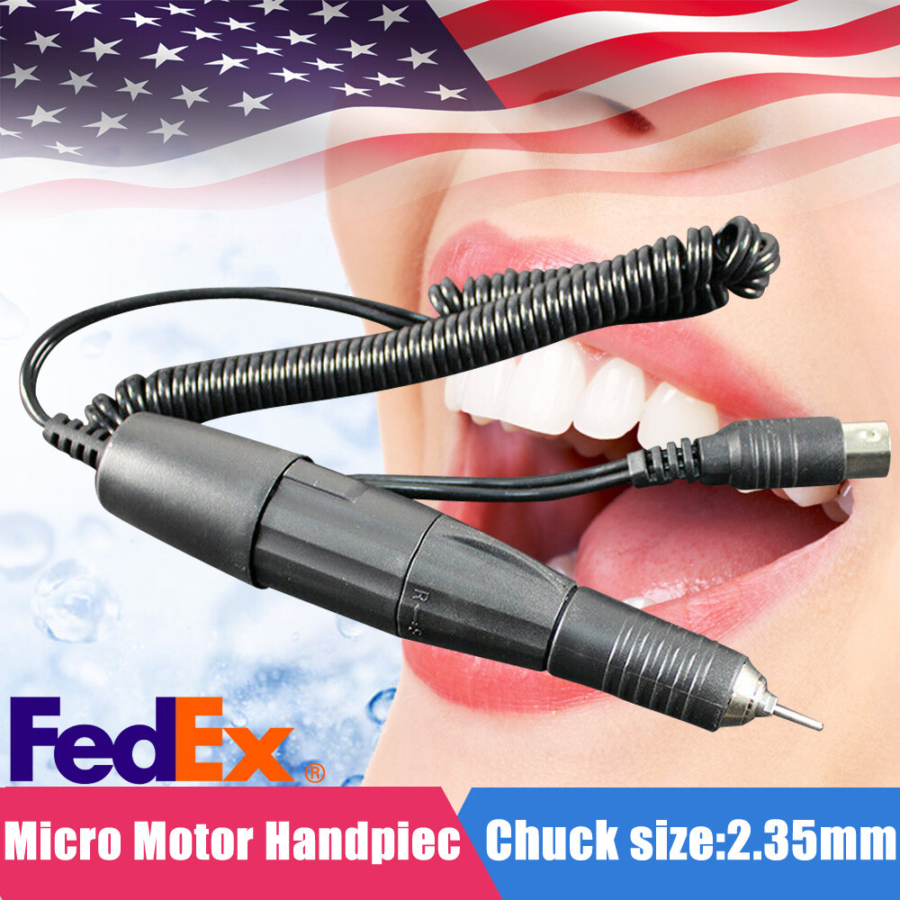 USA Dental Lab Polisher Micro Motor 35K RPM Polishing Handpiece Hand piece