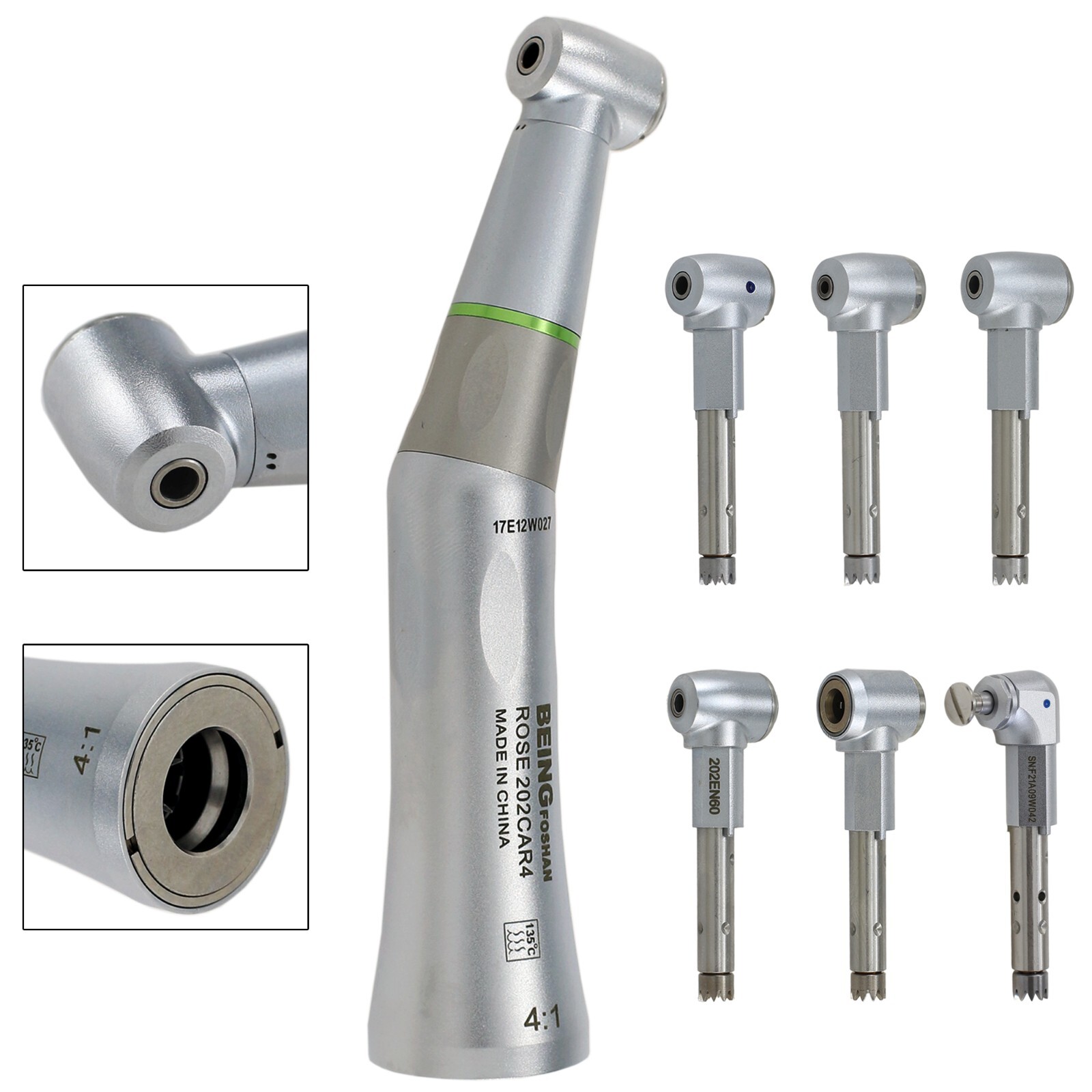 BEING Dental 4:1 Contra Angle Handpiece KAVO INTRA Head Prophy FG 1.6mm CA Endo