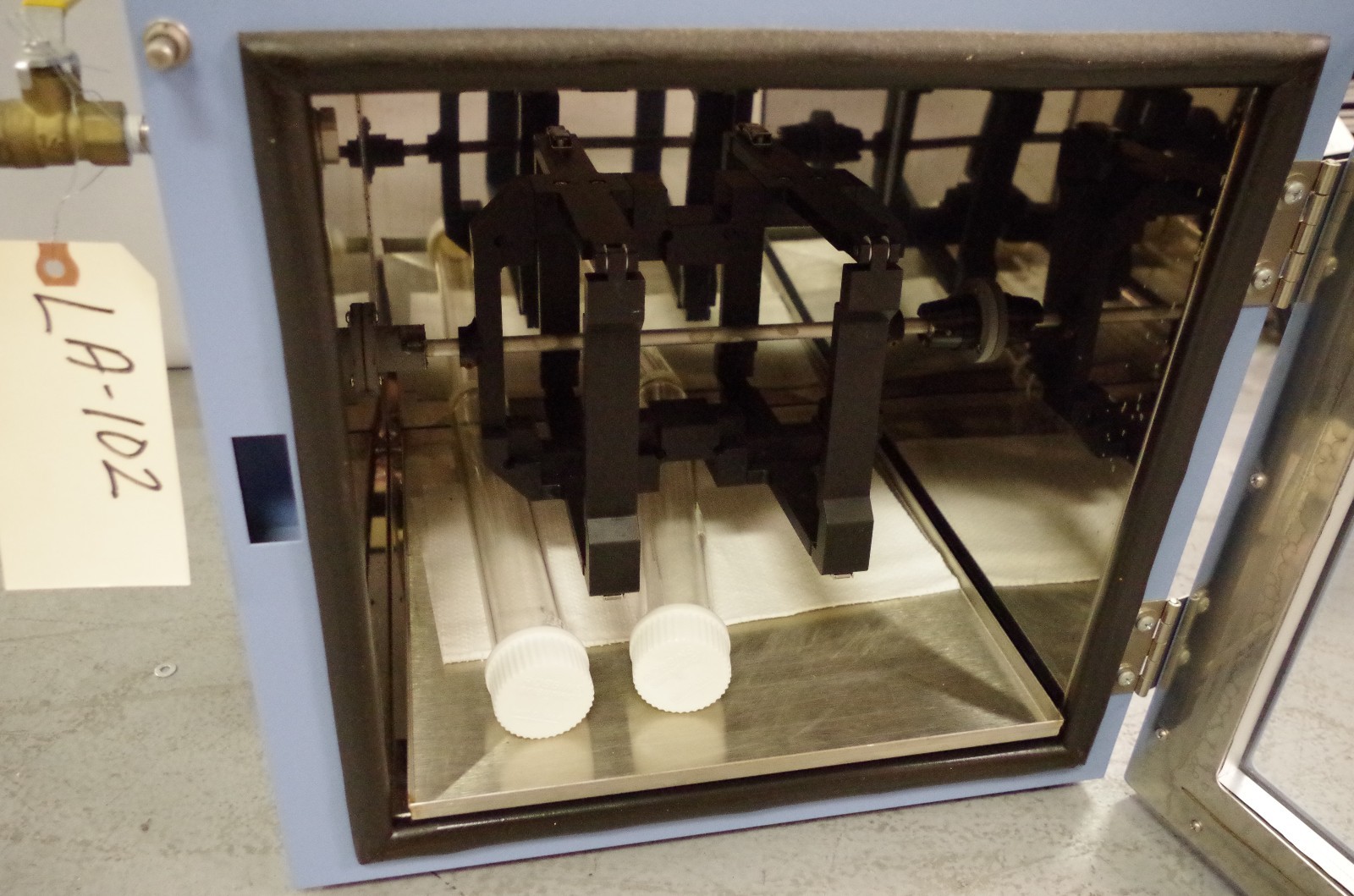 ROBBINS SCIENTIFIC MODEL 404 ROTATION FLEXCHEM OVEN 115VAC 350WATTS CODE: LA102