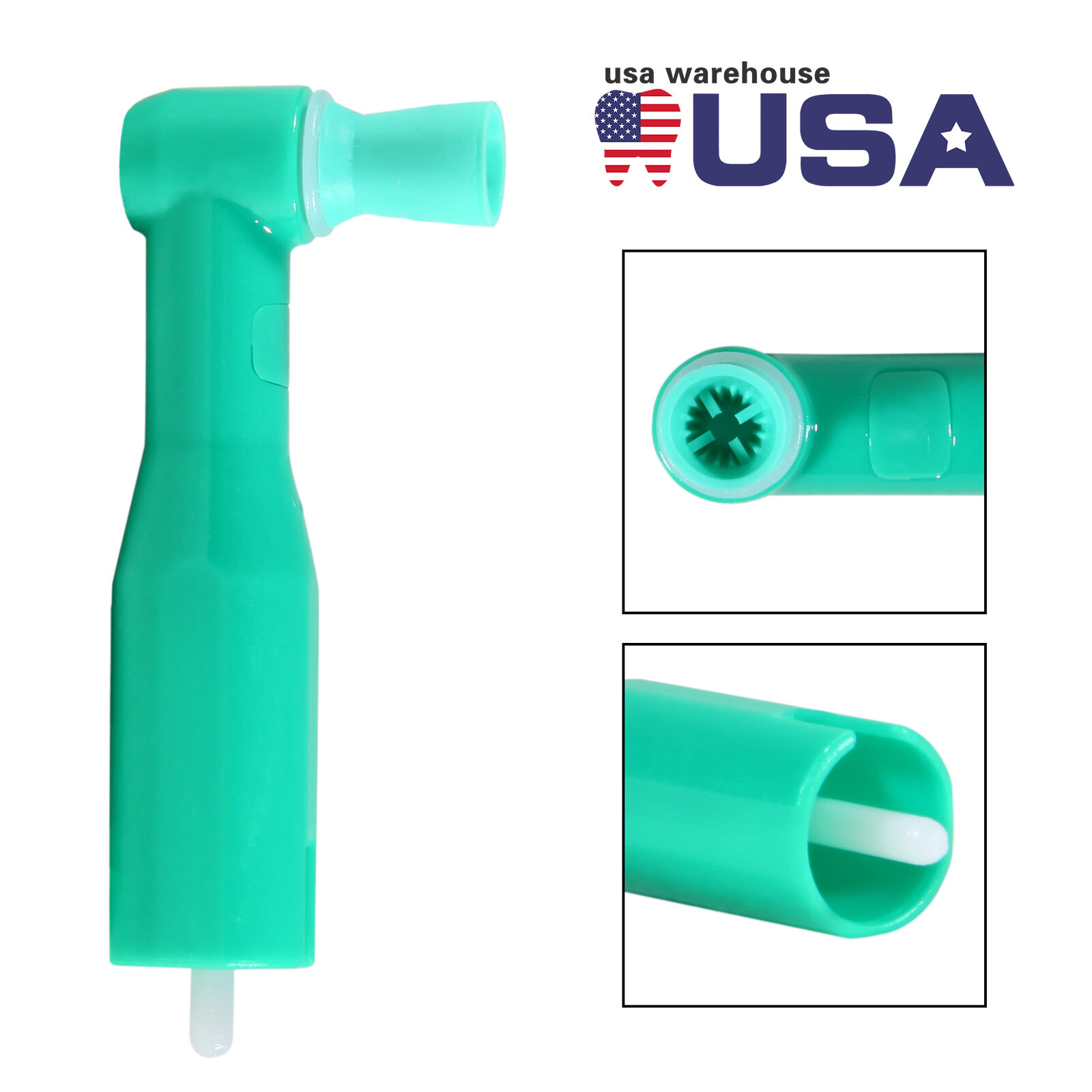 100 pcs Dental Disposable Prophy Angles Soft Top Quality Money back guarantee!