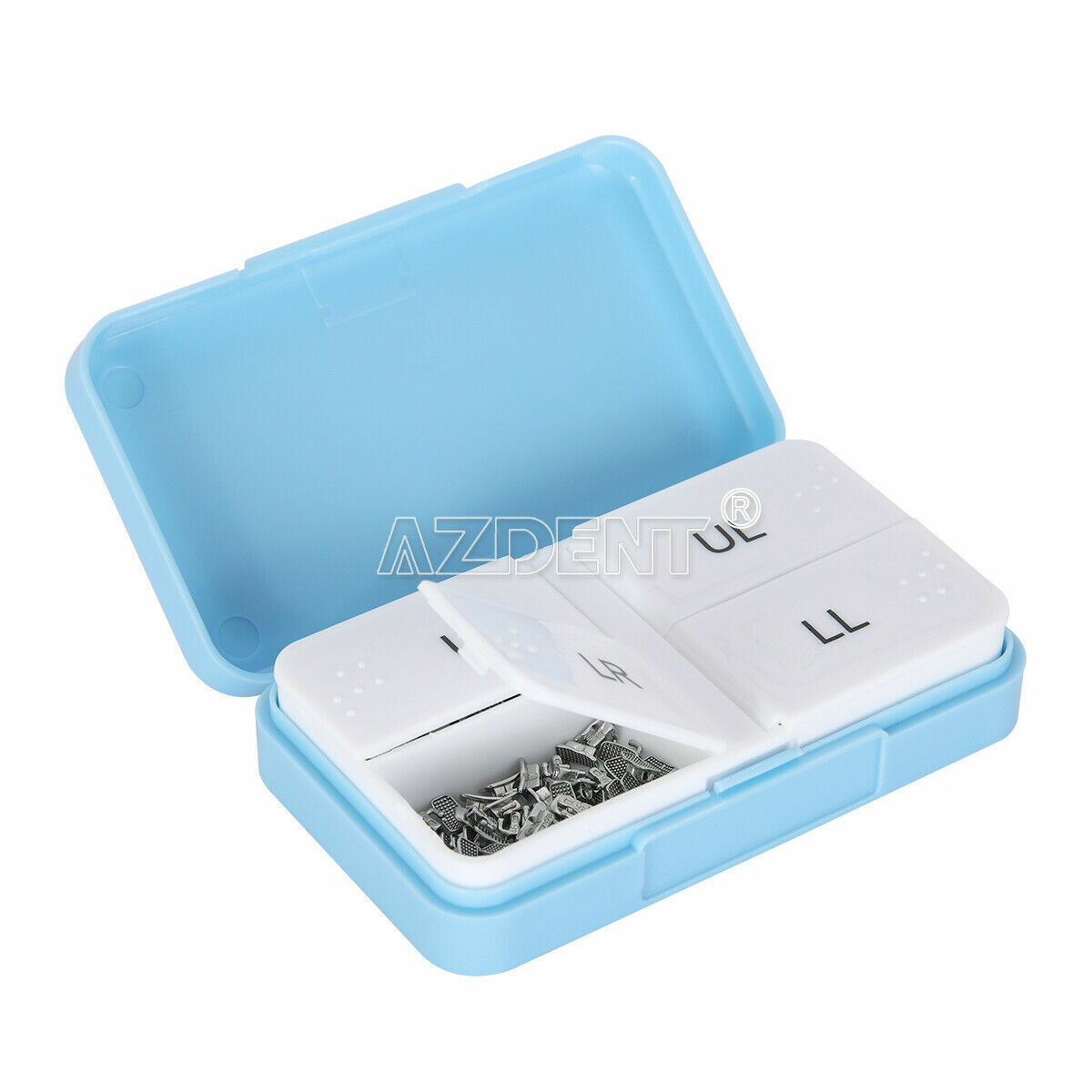 50 juegos de tubo bucal de ortodoncia dental 1er 2do tubo molar Roth MBT 022/018