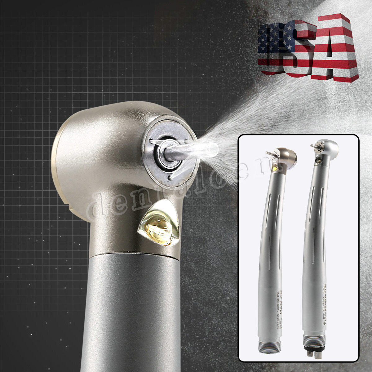 NSK Style Dental Fiber Optic LED E-generator high speed handpiece 4HOLE/2HOLE PD