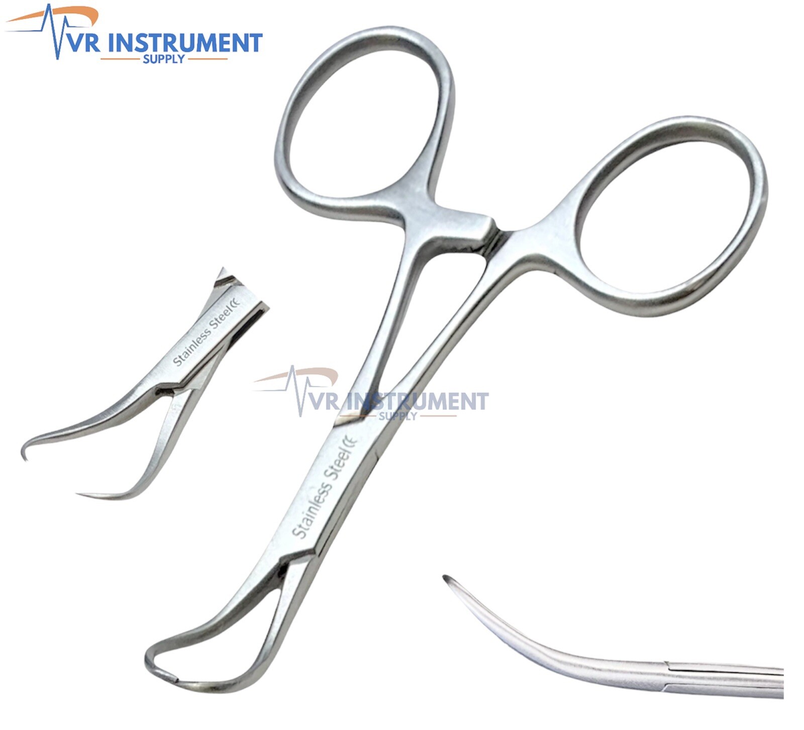 Towel Clamp Backhaus Forceps German Stainless Steel 3.5″ Surgical Instruments