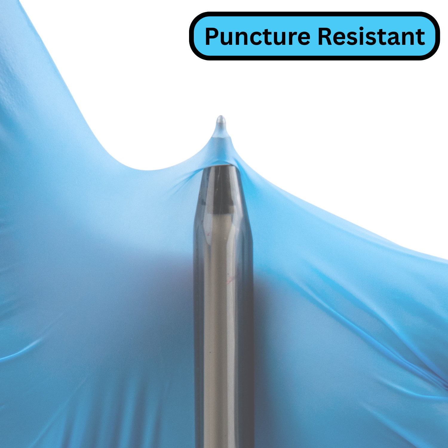 100-2000 Blue 5 Mil Industrial Vinyl Latex & Powder Free Disposable Gloves