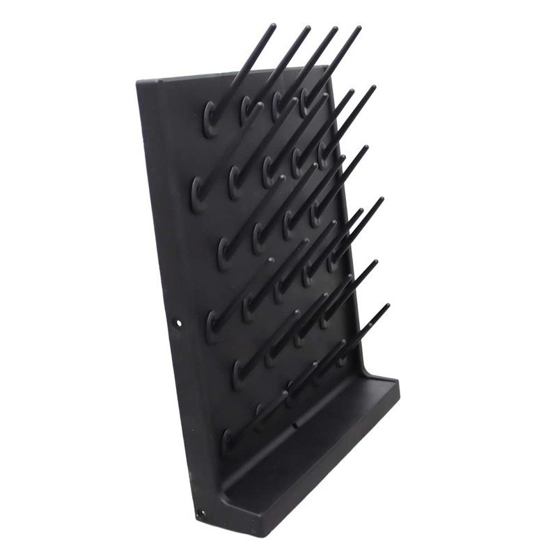Durable Lab Drying Rack W/ 27 Removable Pegs & Efficient Drainage System New