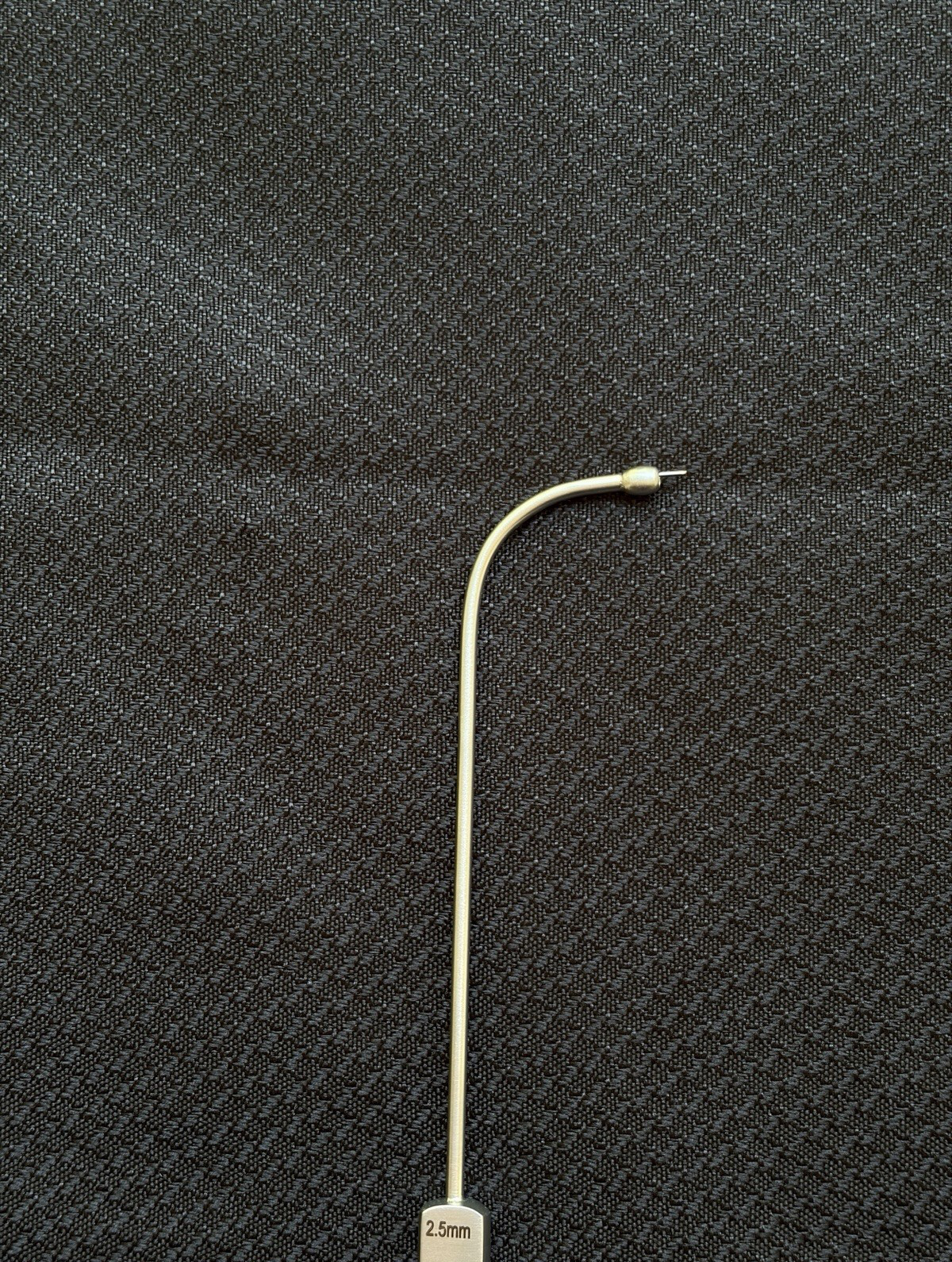 Sinus Suction Tube Long Curve Olive Tip – 4.0mm, 3.0mm, 2.5mm
