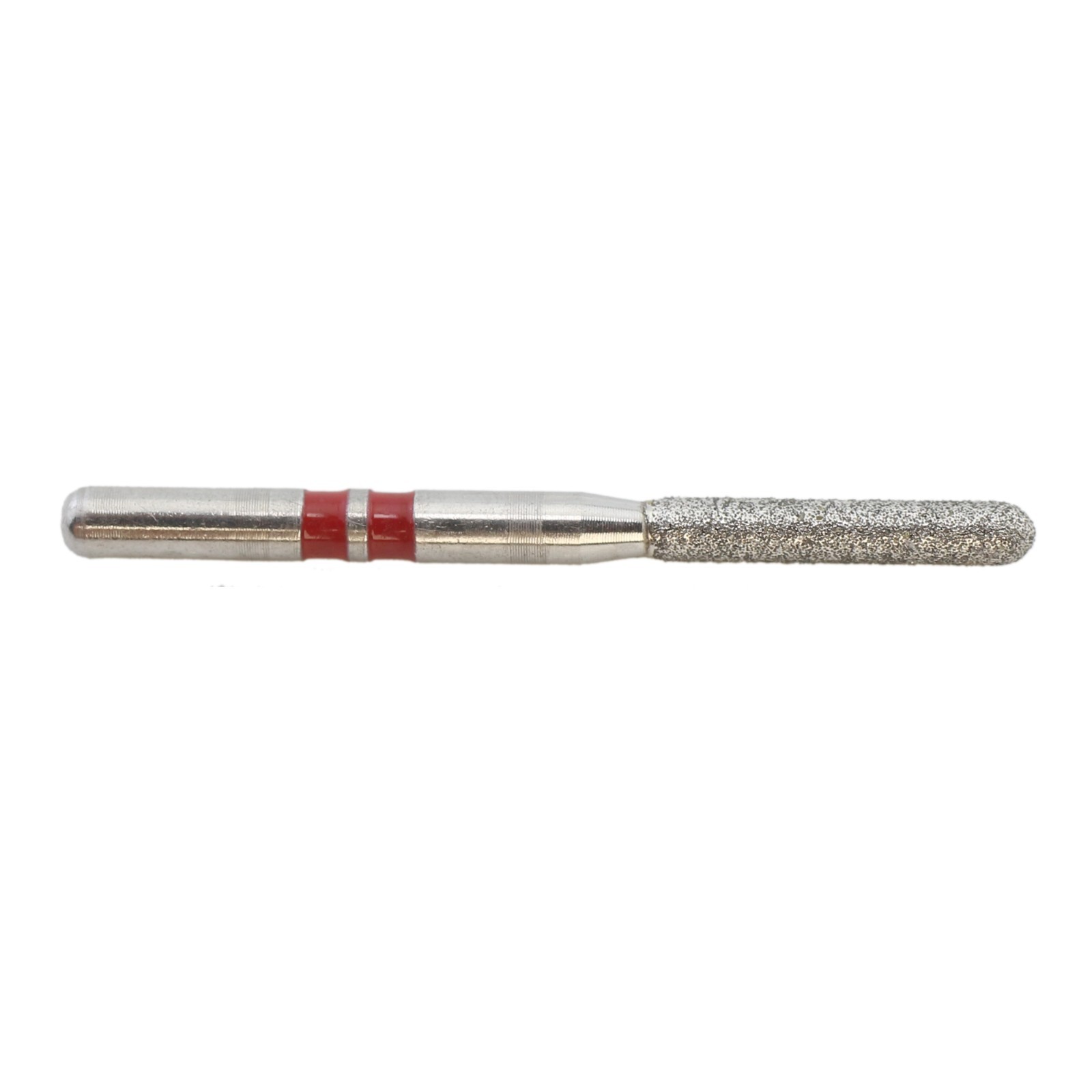 Zirconia Cutting Burs Diamond FG Z881/014F Round End Cylinder Fine Grit Red