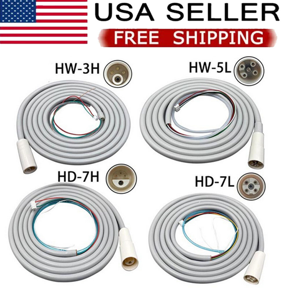 1PC Dental Cable Tubing Tube Hose Fit EMS WOODPECKER Ultrasonic Scaler Handpiece