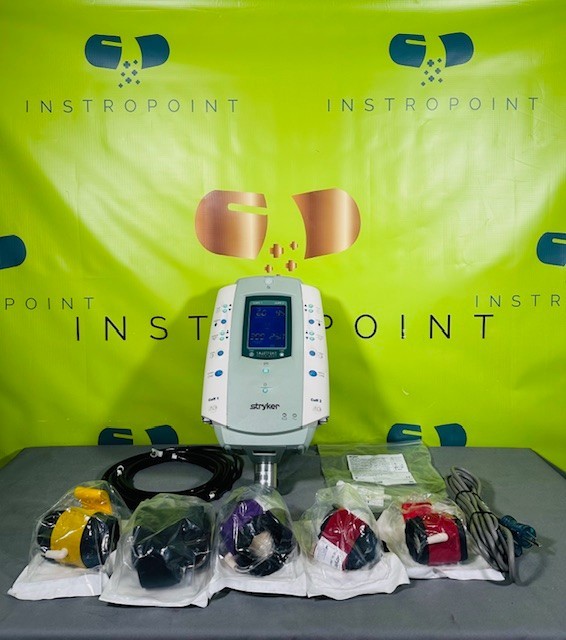 Stryker SmartPump Dual Channel Tourniquet System w/ Cuffs & Accessories (C174)