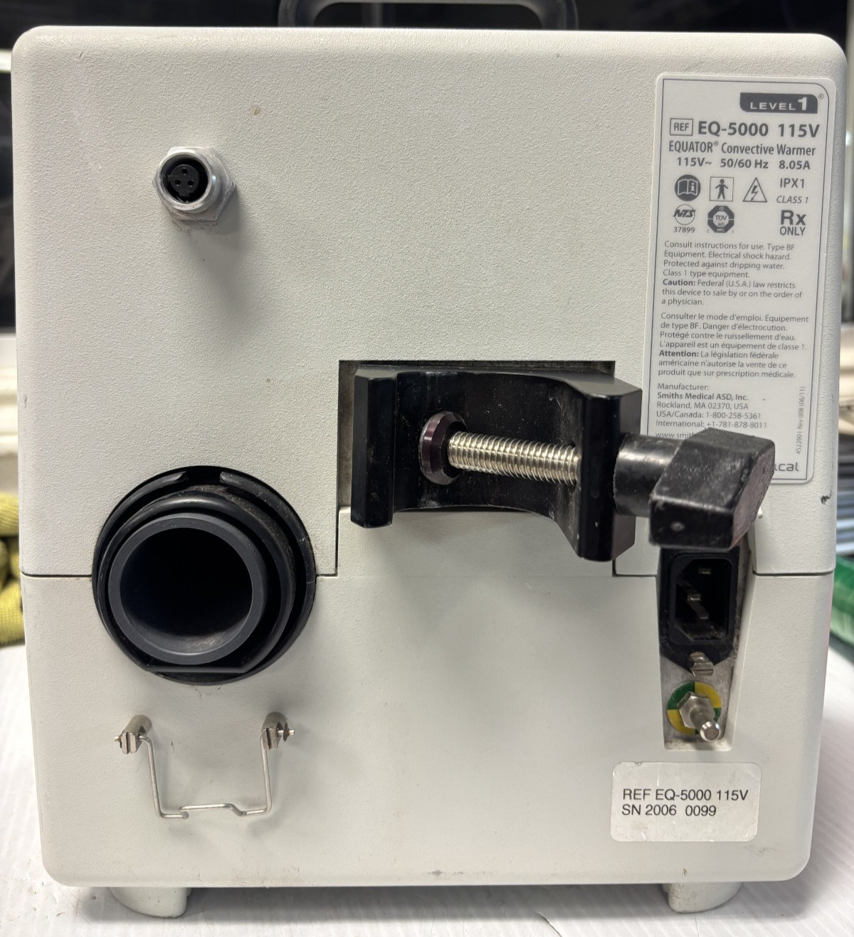 Level 1 Technologies Inc. Equator Convective Warming Unit