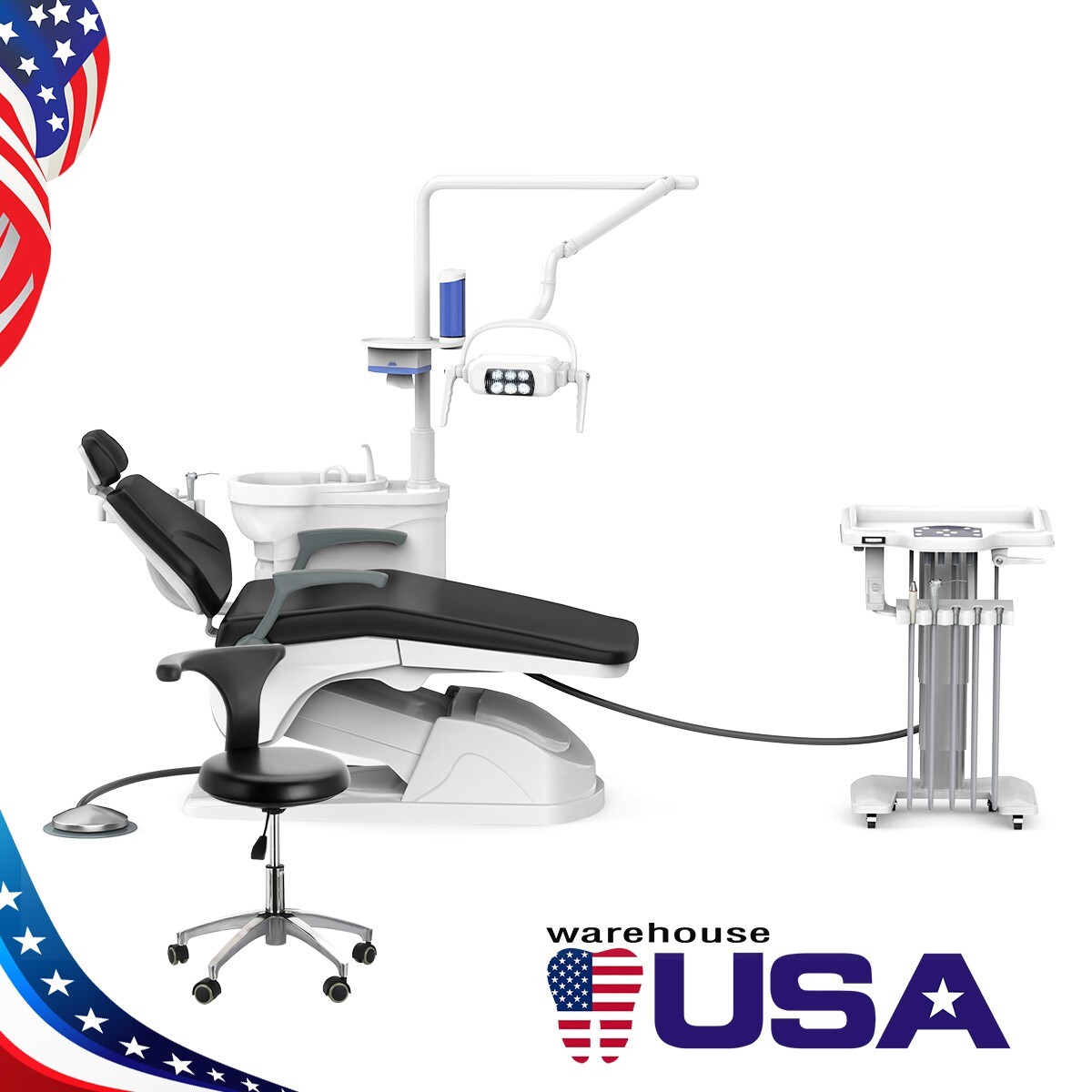 Unidad Dental con Silla Motor DC Controlado por Computadora / Unidad de Entrega