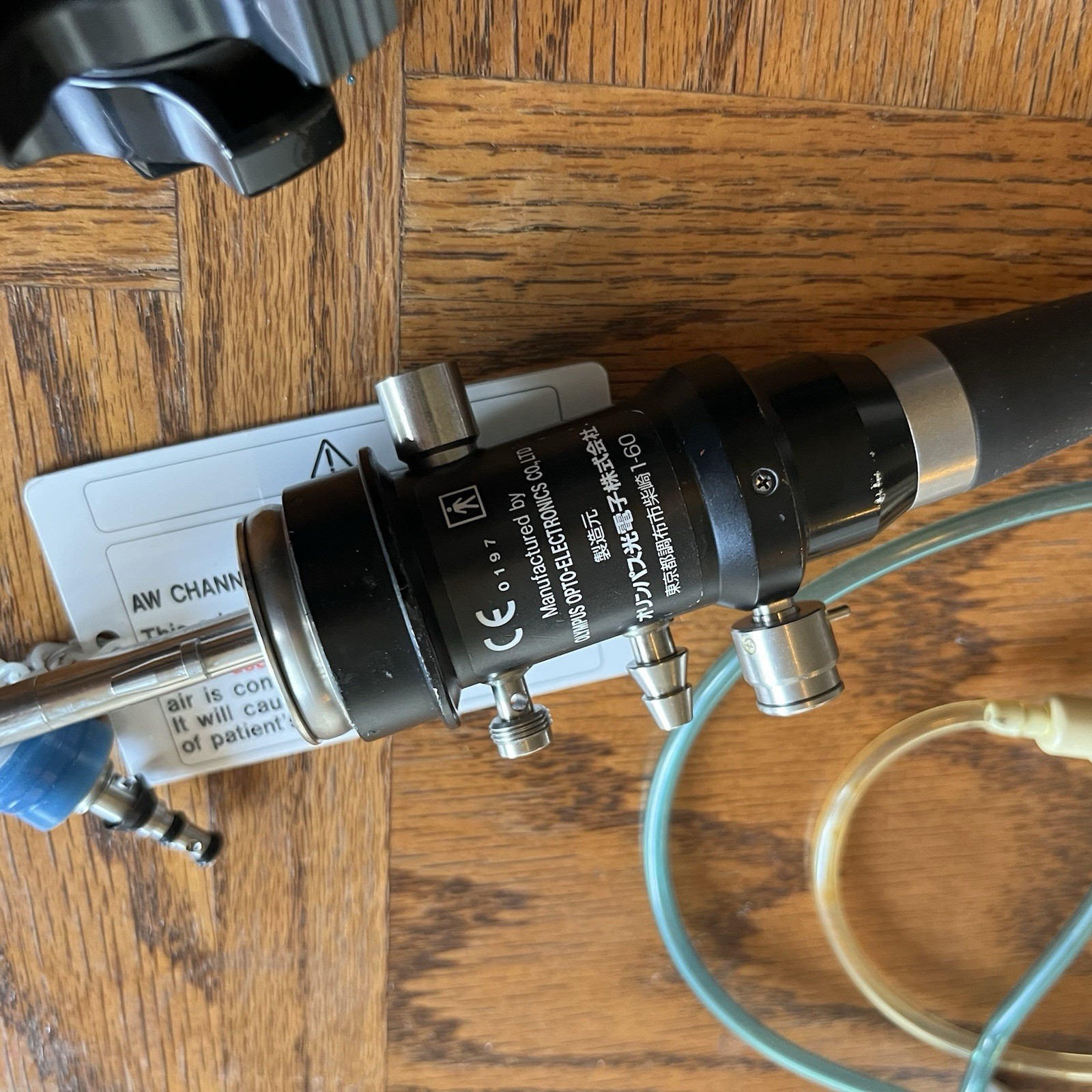 Olympus OSF-3 Flexible Sigmoidoscope With Cw-3 Irrigator Mb-107 Adapter