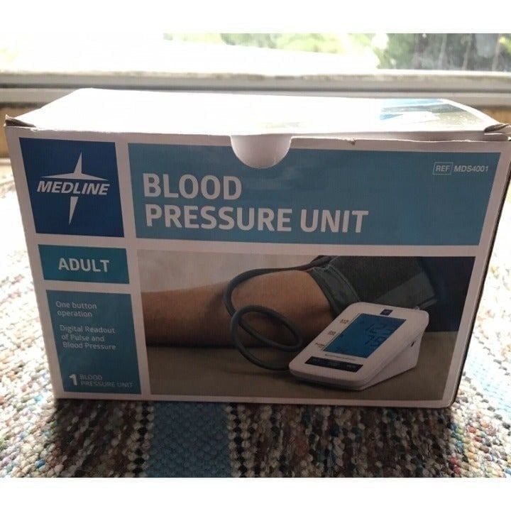 Medline MDS4001LAT Automatic Digital Talking Blood Pressure Monitor