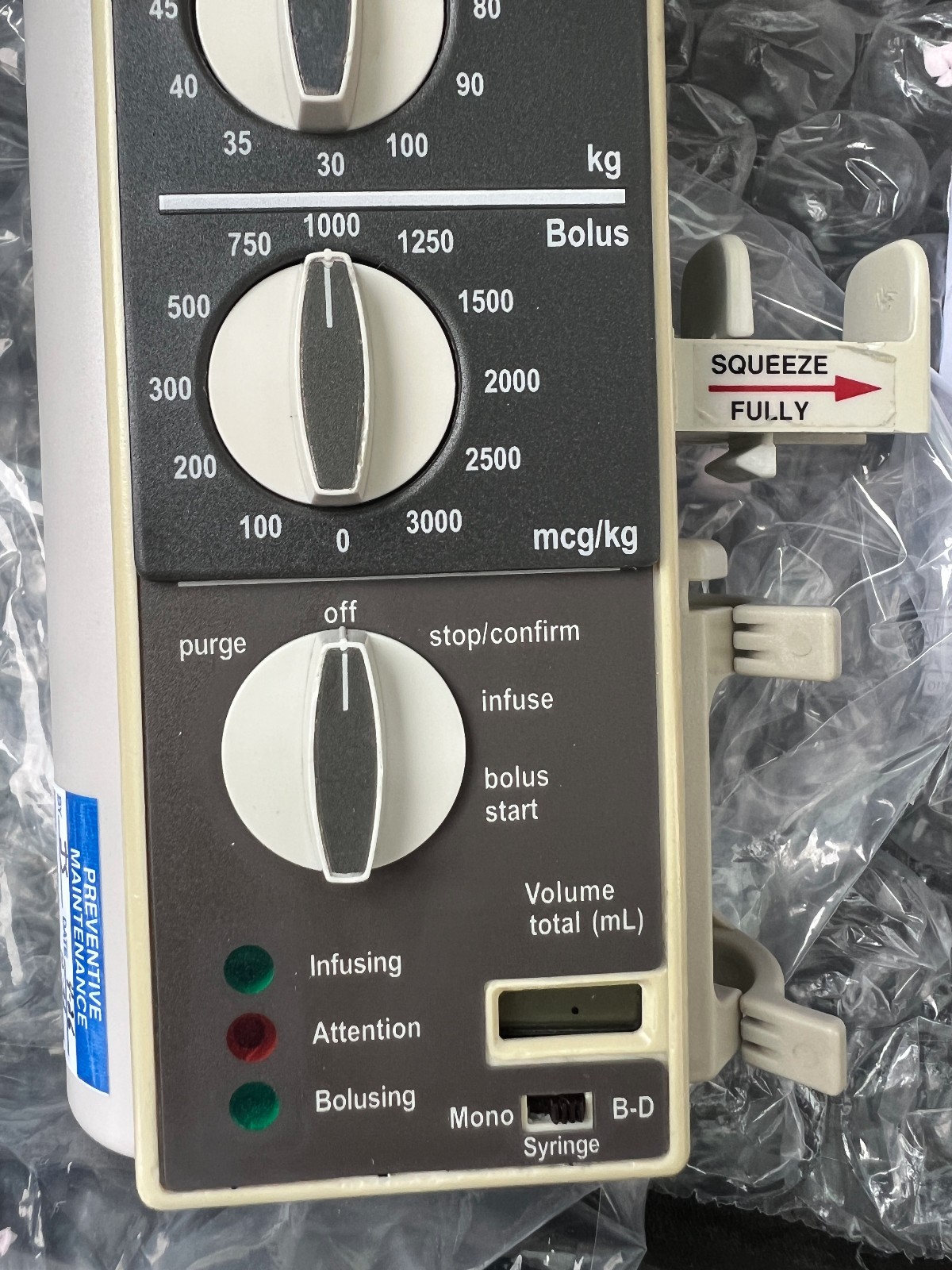 Baxter INFUS O.R. Syringe Infusion Pump 2L3100 – Professionally Refurbished