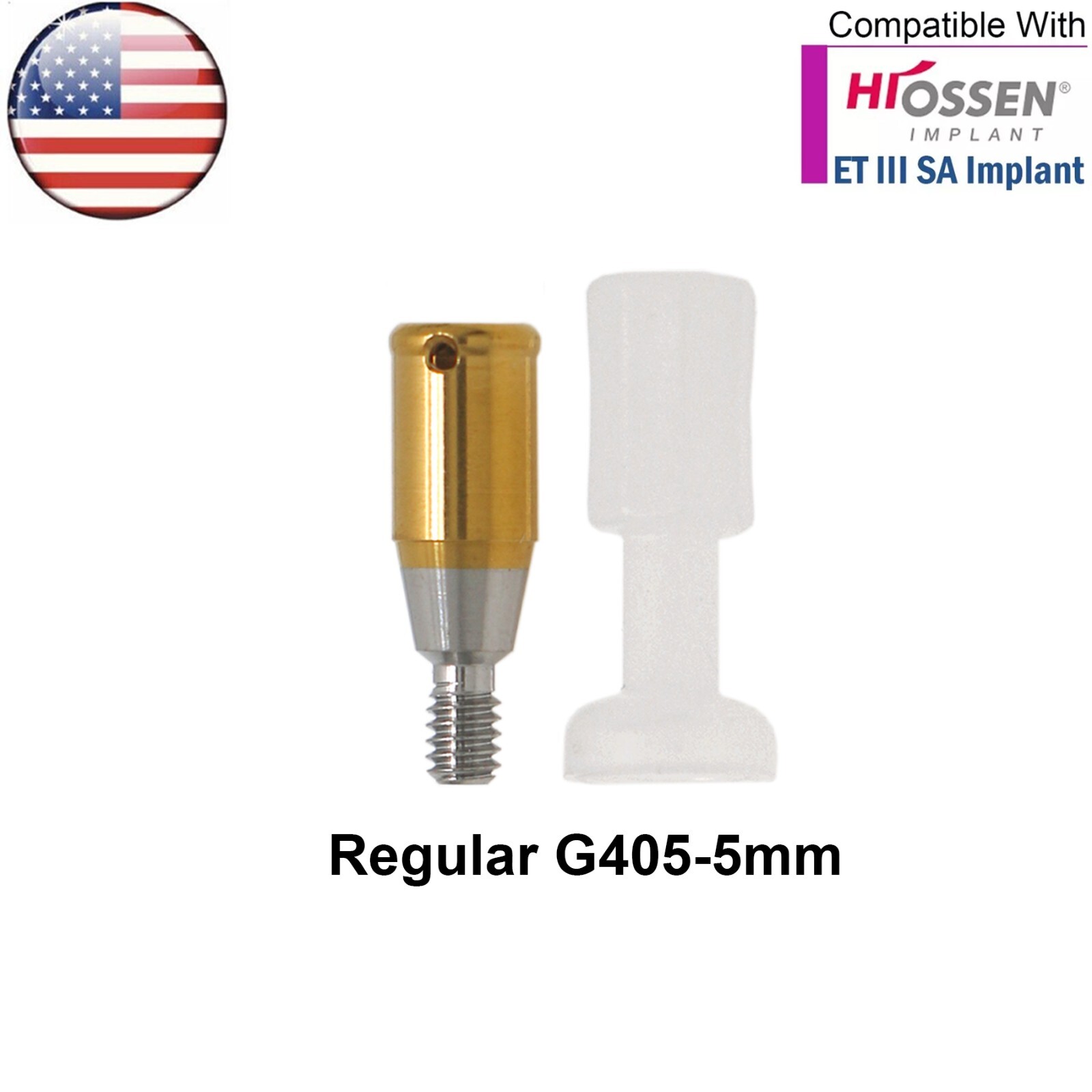 US Dental Locator Abutment for Hiossen ET III SA Fixture Mini/Regular Platform