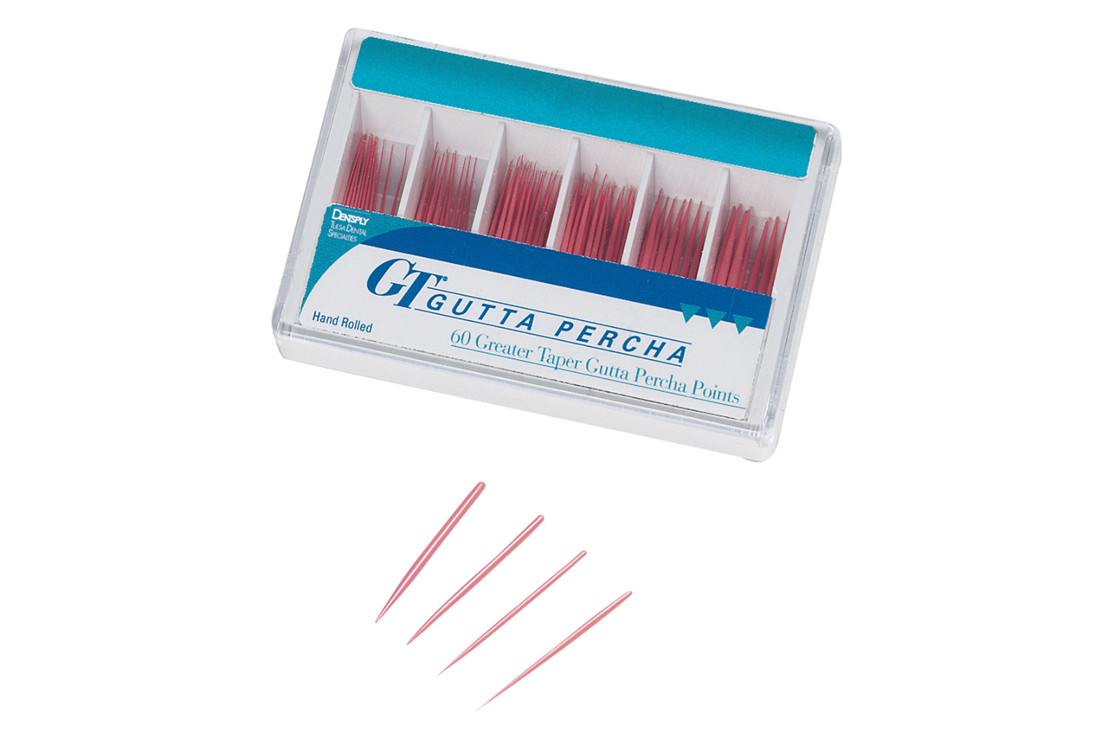 DentSply GT Gutta-Percha Endodontic Points (60/Pack)