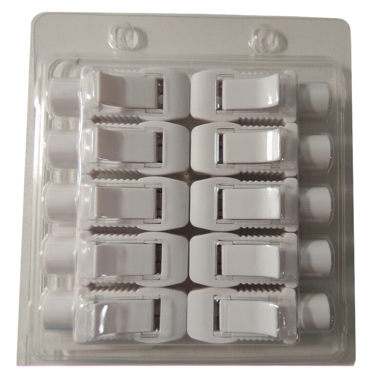 Medical ECG Alligator Clip Cables 4mm Banana Connector 10pcs For CONTEC Machines