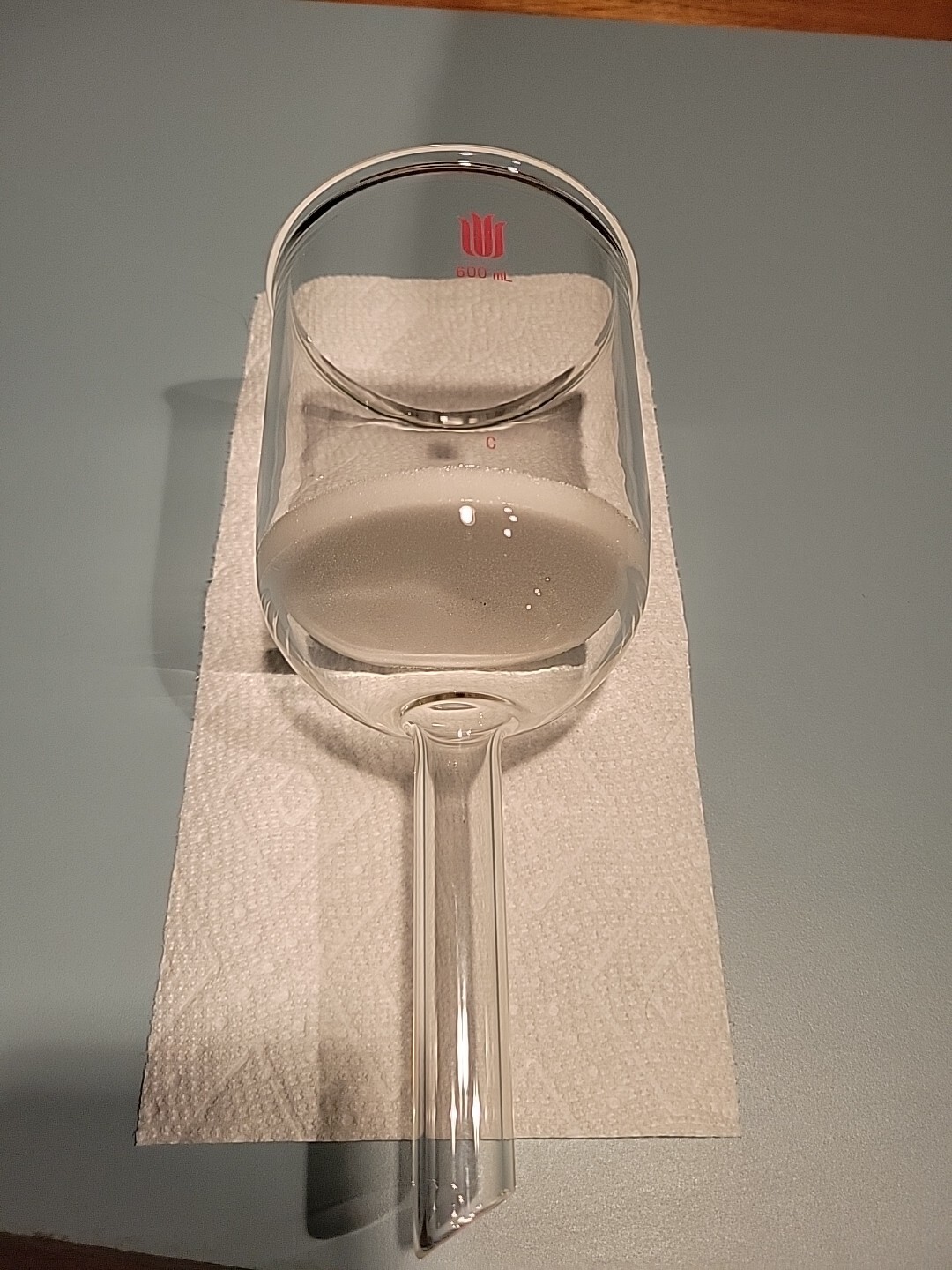 New SYNTHWARE Glass 600ml M Buchner Filter Funnel Coarse Frit F609600C