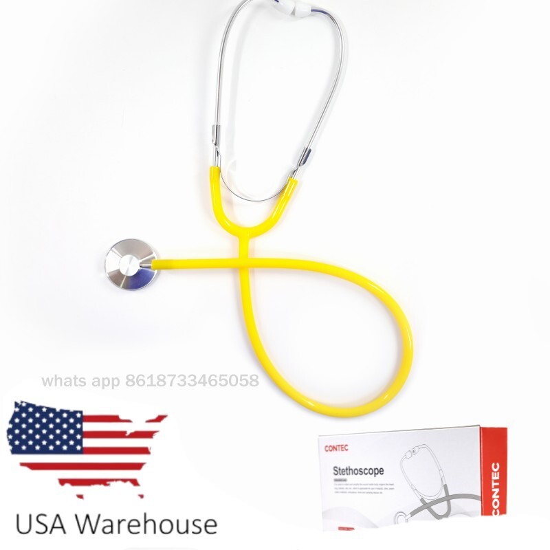 CONTEC SC11 Stethoscope Single Head Aluminum Alloy Body organ sound amplifier